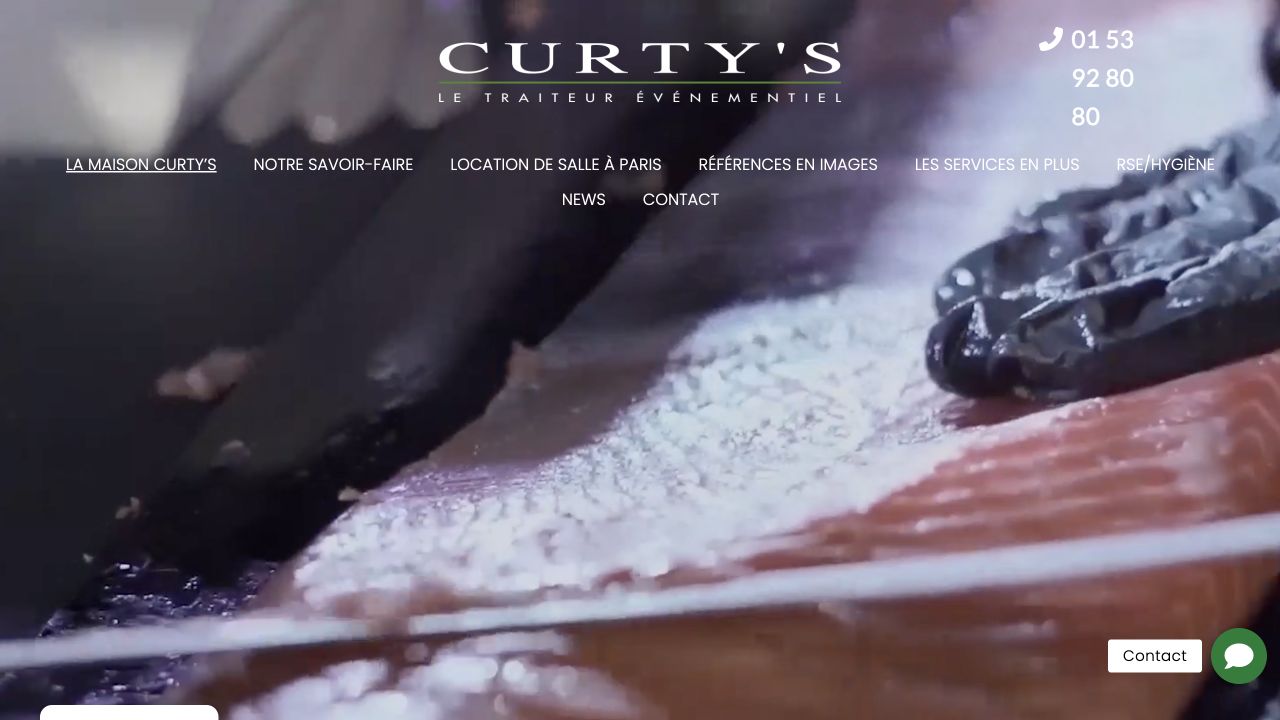 Capture du site de Curty’s